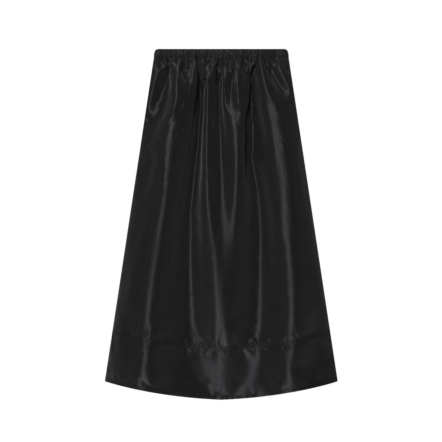 Lapel Short Jacket + A-line Skirt Set