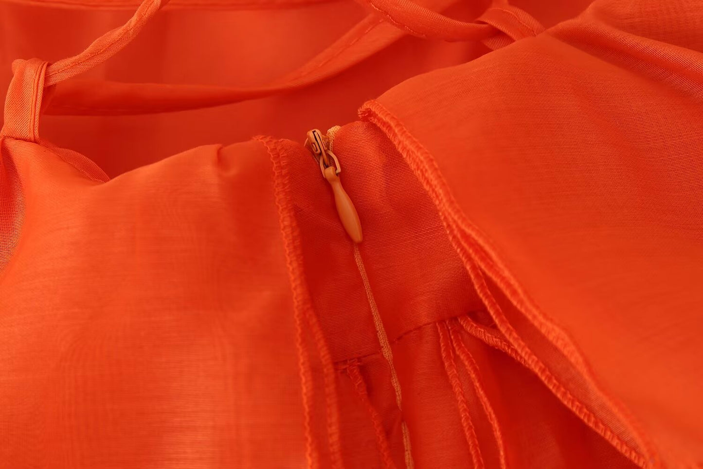 Layered Halter Neck Flower Dress