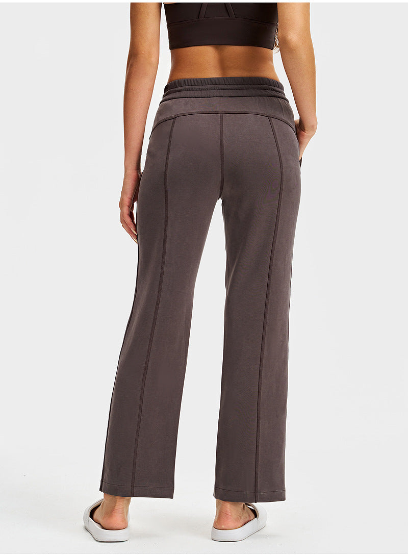 Lightweight Straight-Leg Casual Loose Pants