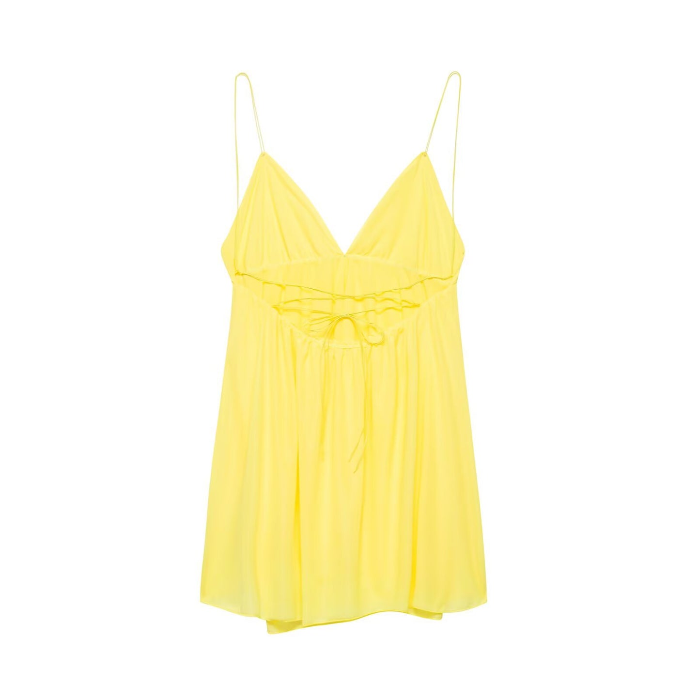 Backless Short Skirt