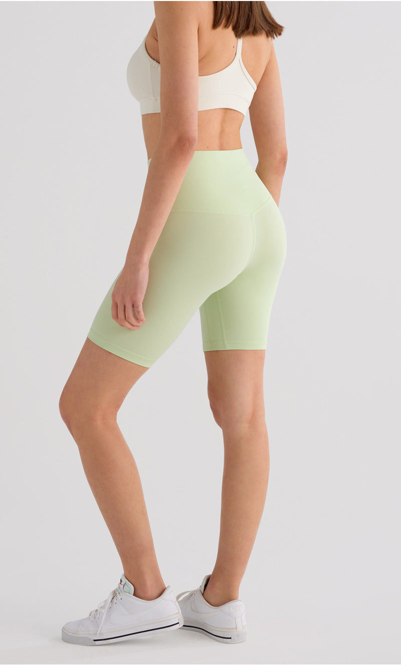 High-Waist Fitness Shorts