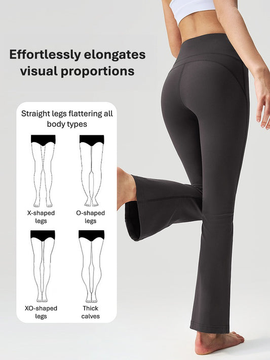 Active Flared Tight Pants – Fit, Flex & Flow