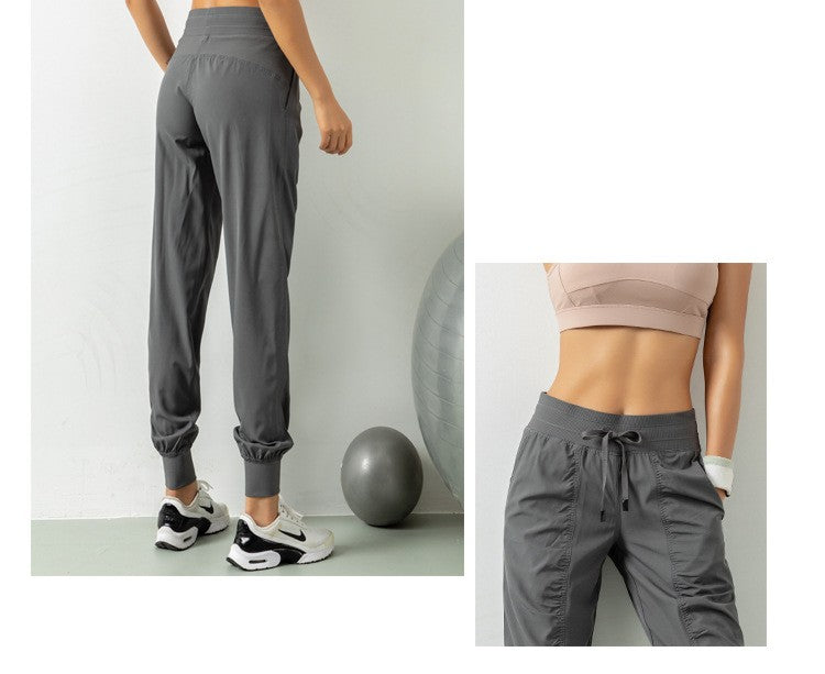 Loose & Slim Fit Sports Pants with Pockets