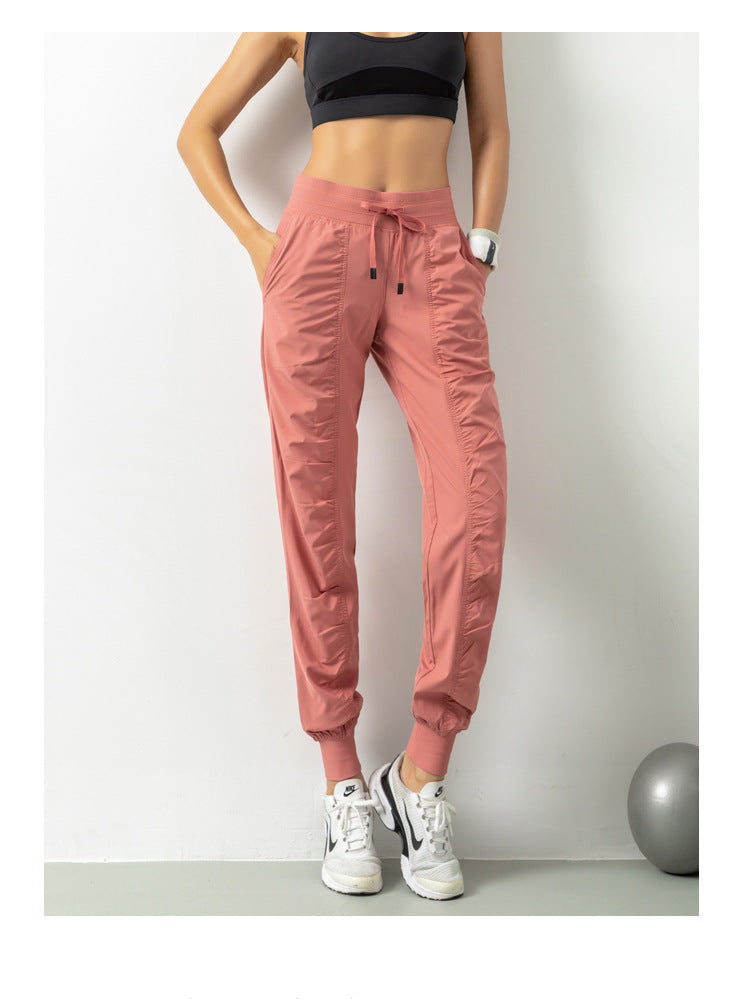 Loose & Slim Fit Sports Pants with Pockets