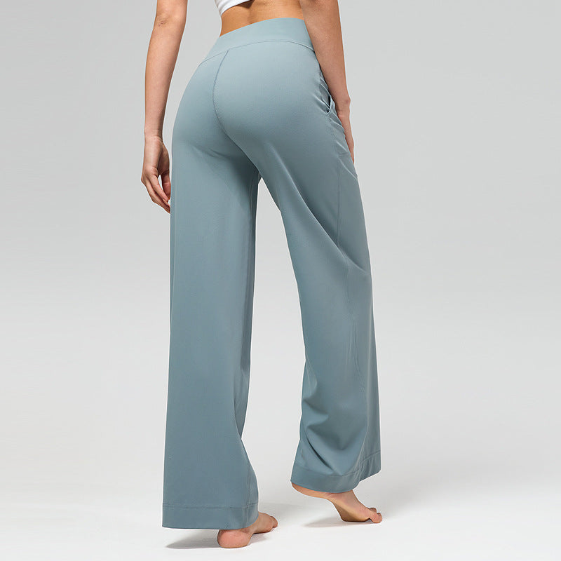 Bare-Skin Feel, Airy Fit – High-Waist Workout Pants
