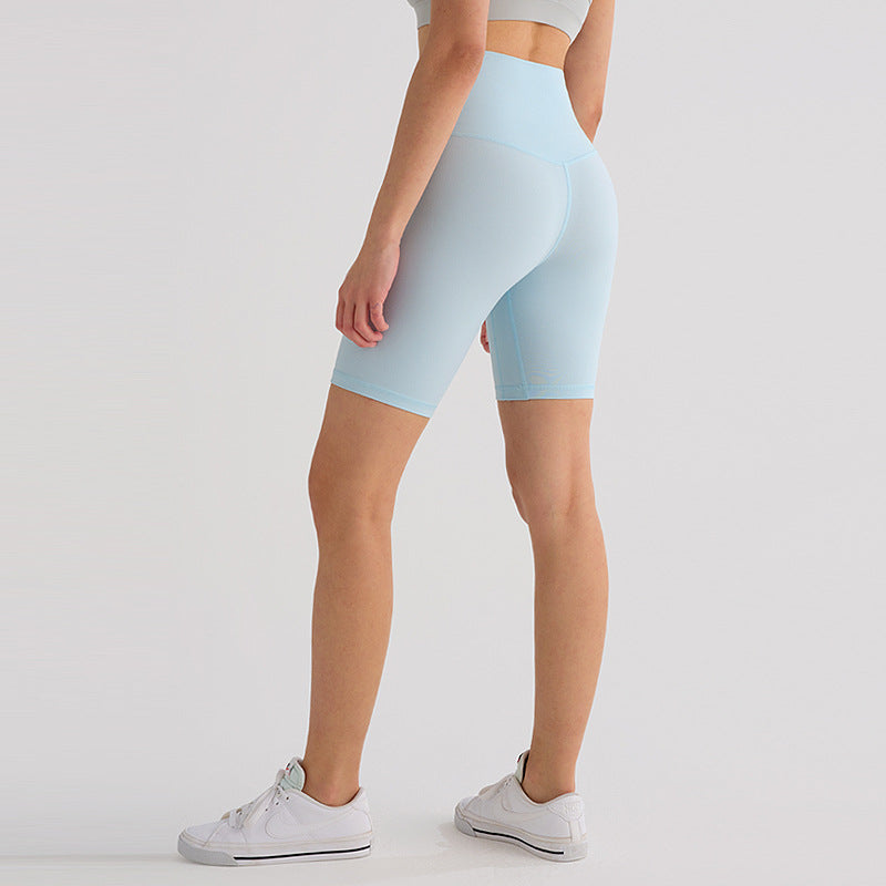 High-Waist Fitness Shorts