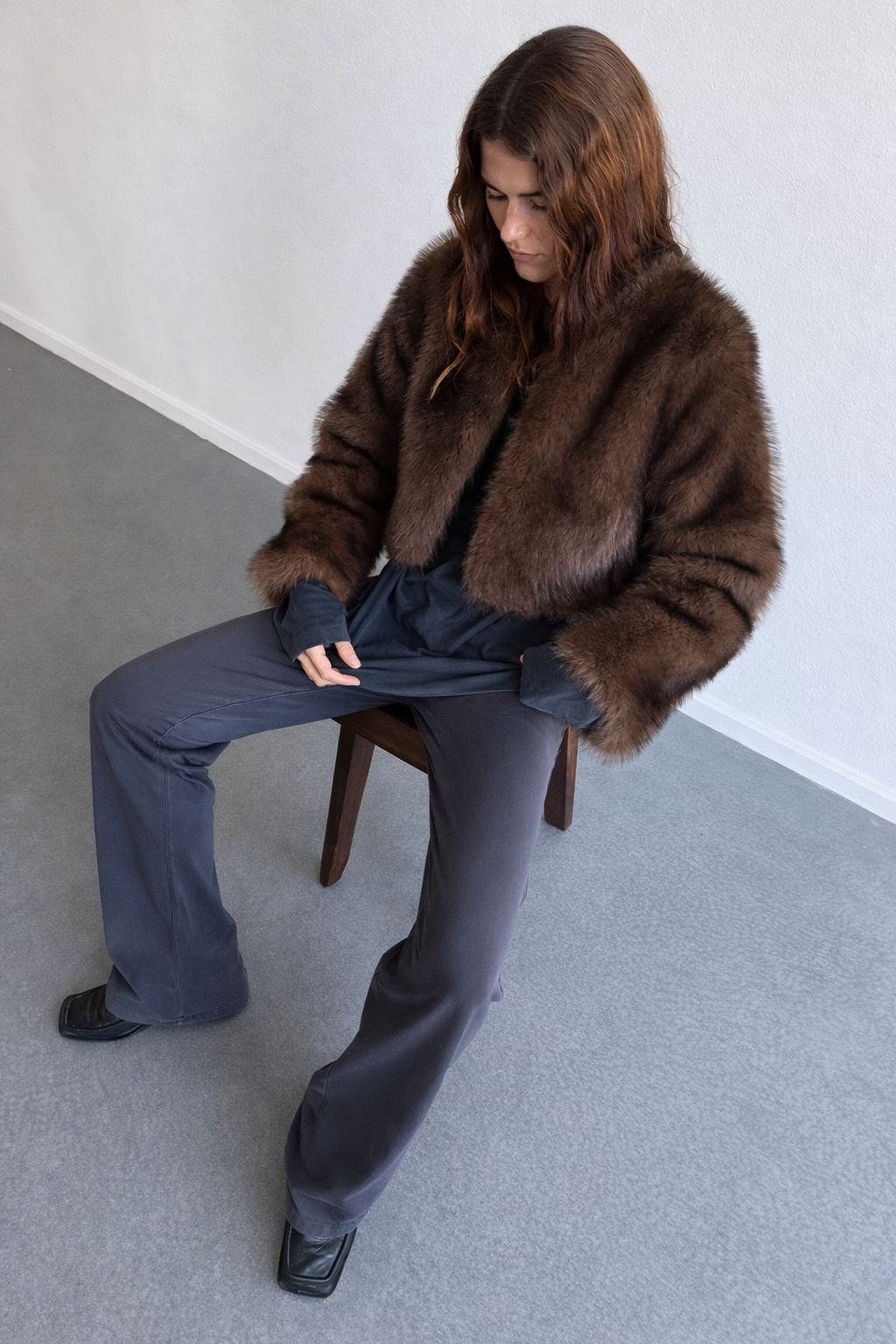 Mink Faux Fur Coat