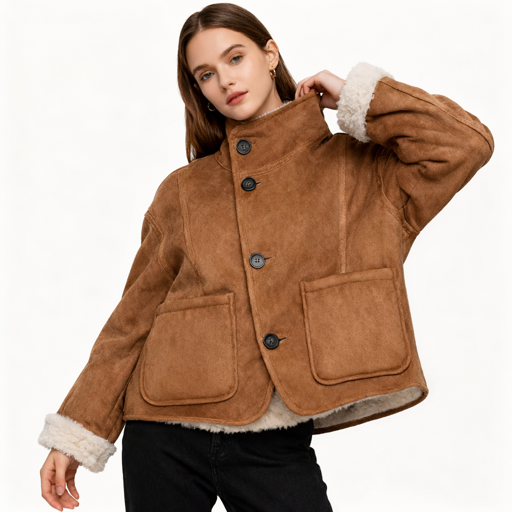 Loose-Fitting Versatile Reversible Jacket