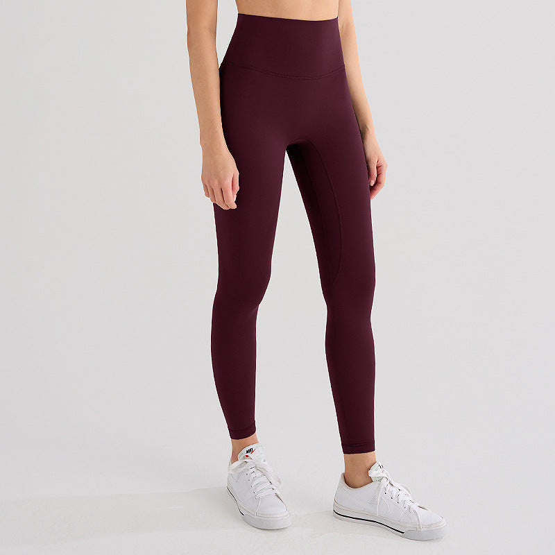 Breathable High-Rise Fitness Leggings