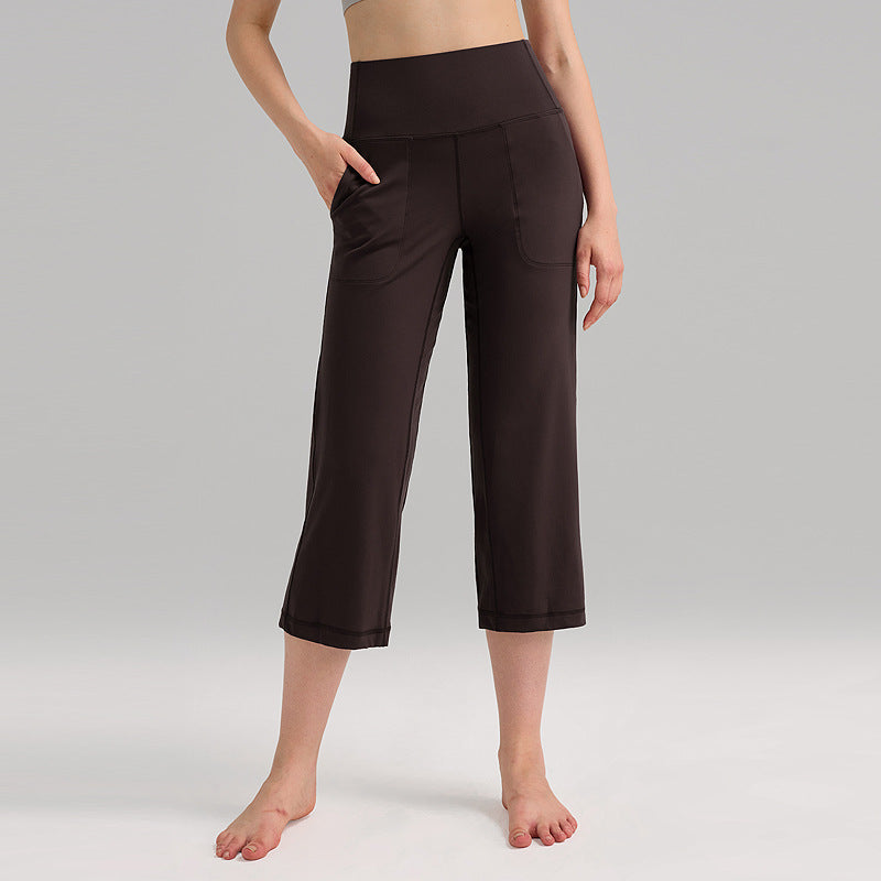Women’s Wide-Leg Stretchy Fitness Pants