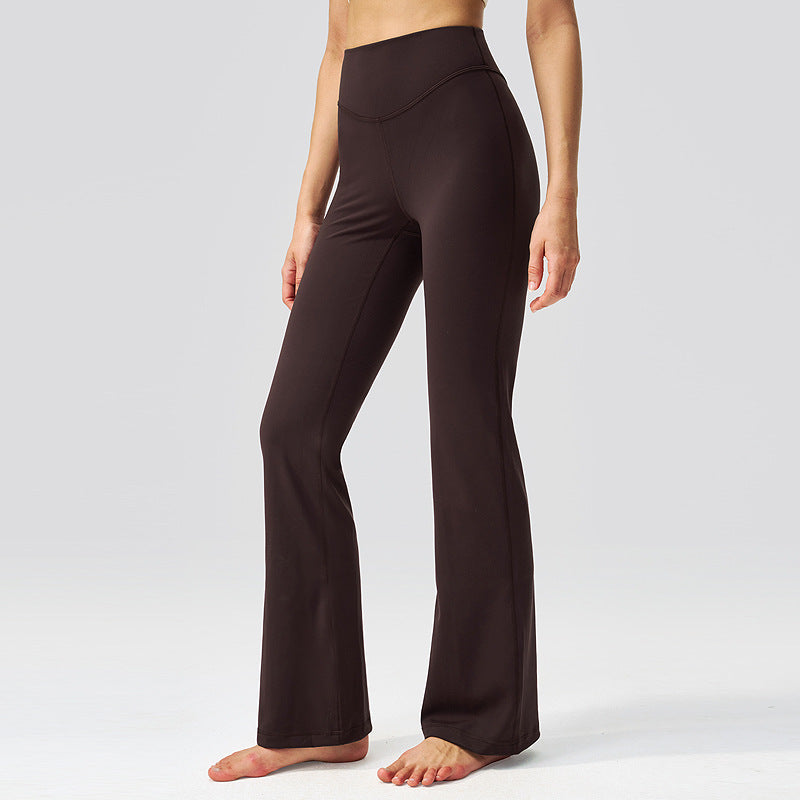 Comfy High-Rise Flared Yoga Pants