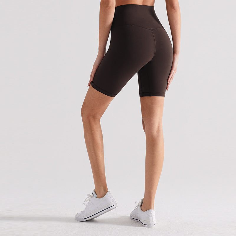 Lightweight & Breathable High-Waist Yoga Shorts