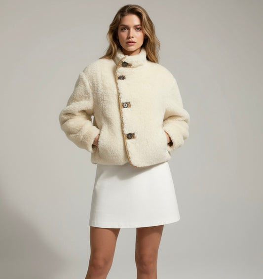 Loose-Fitting Versatile Reversible Jacket