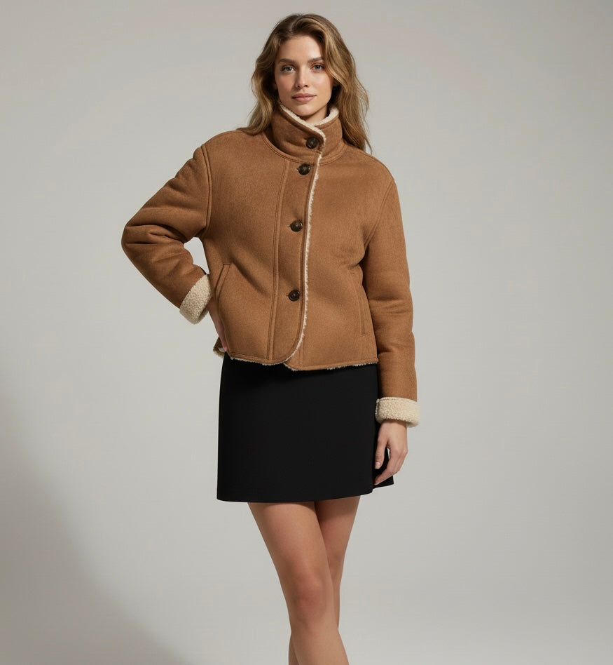 Loose-Fitting Versatile Reversible Jacket