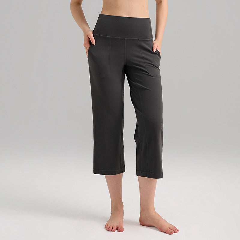 Women’s Wide-Leg Stretchy Fitness Pants