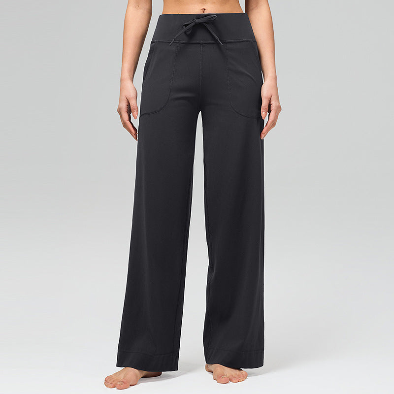 Bare-Skin Feel, Airy Fit – High-Waist Workout Pants