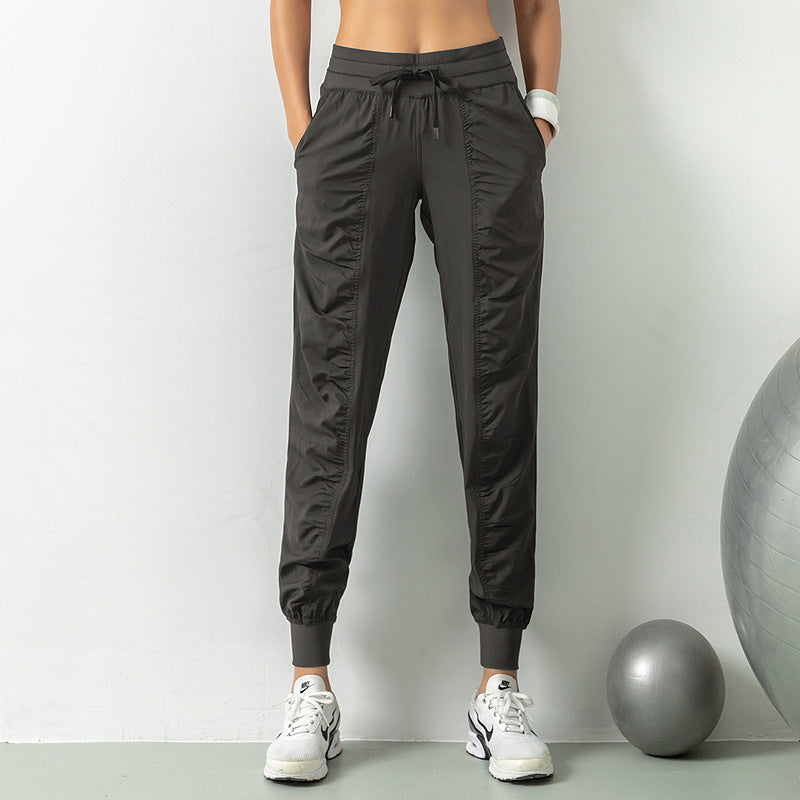Loose & Slim Fit Sports Pants with Pockets