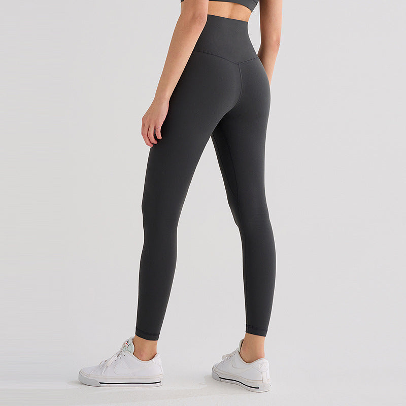 Breathable High-Rise Fitness Leggings