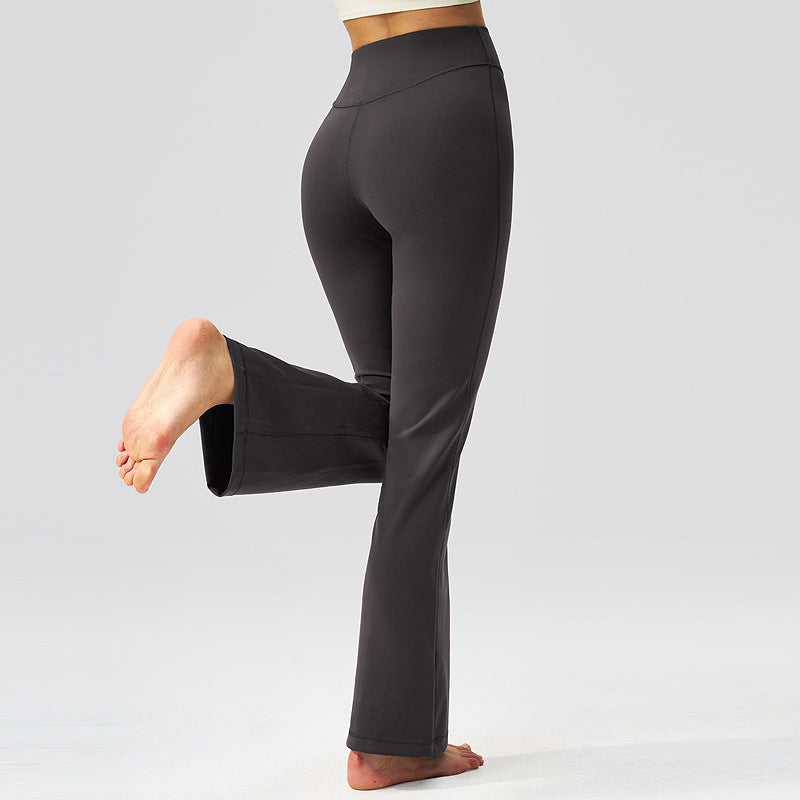 Comfy High-Rise Flared Yoga Pants