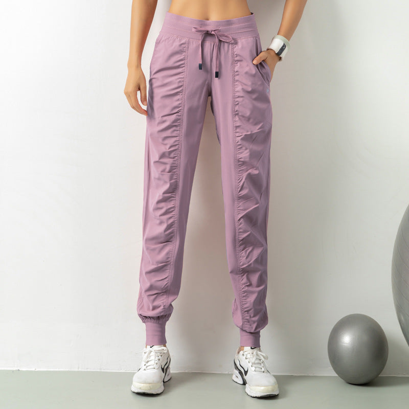 Loose & Slim Fit Sports Pants with Pockets