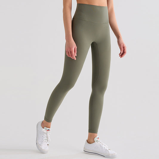 Breathable High-Rise Fitness Leggings