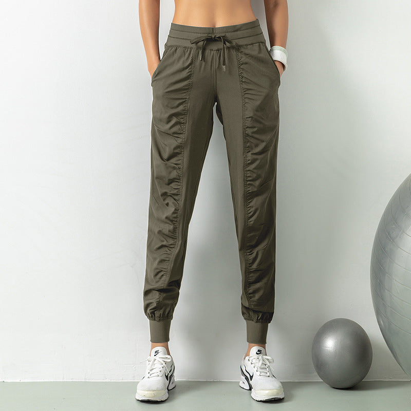 Loose & Slim Fit Sports Pants with Pockets