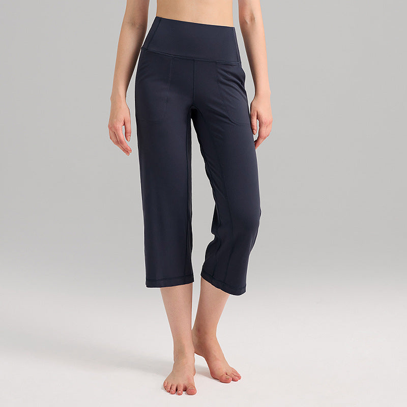Women’s Wide-Leg Stretchy Fitness Pants