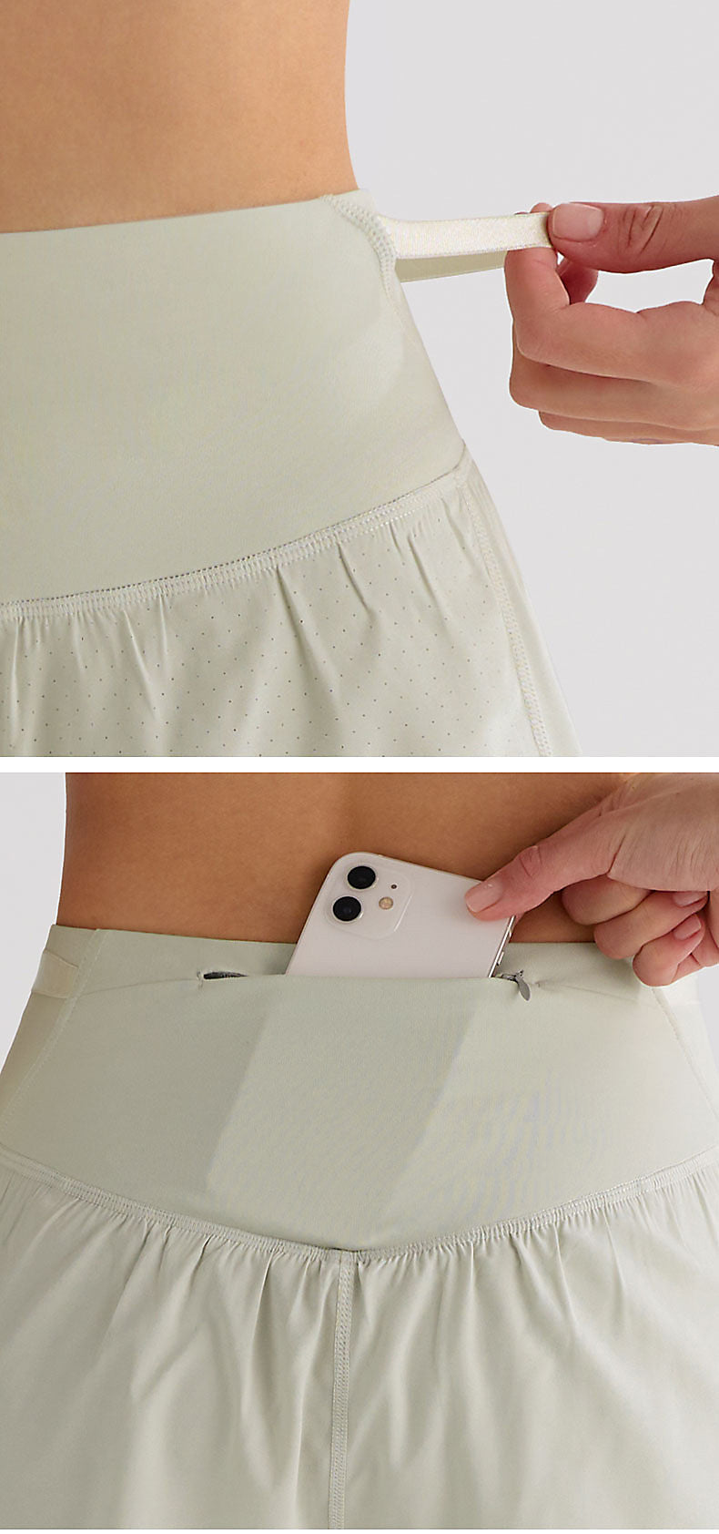 Breathable 2-in-1 Sports Shorts