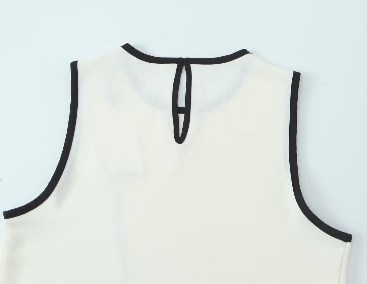Round Neck Vest Top