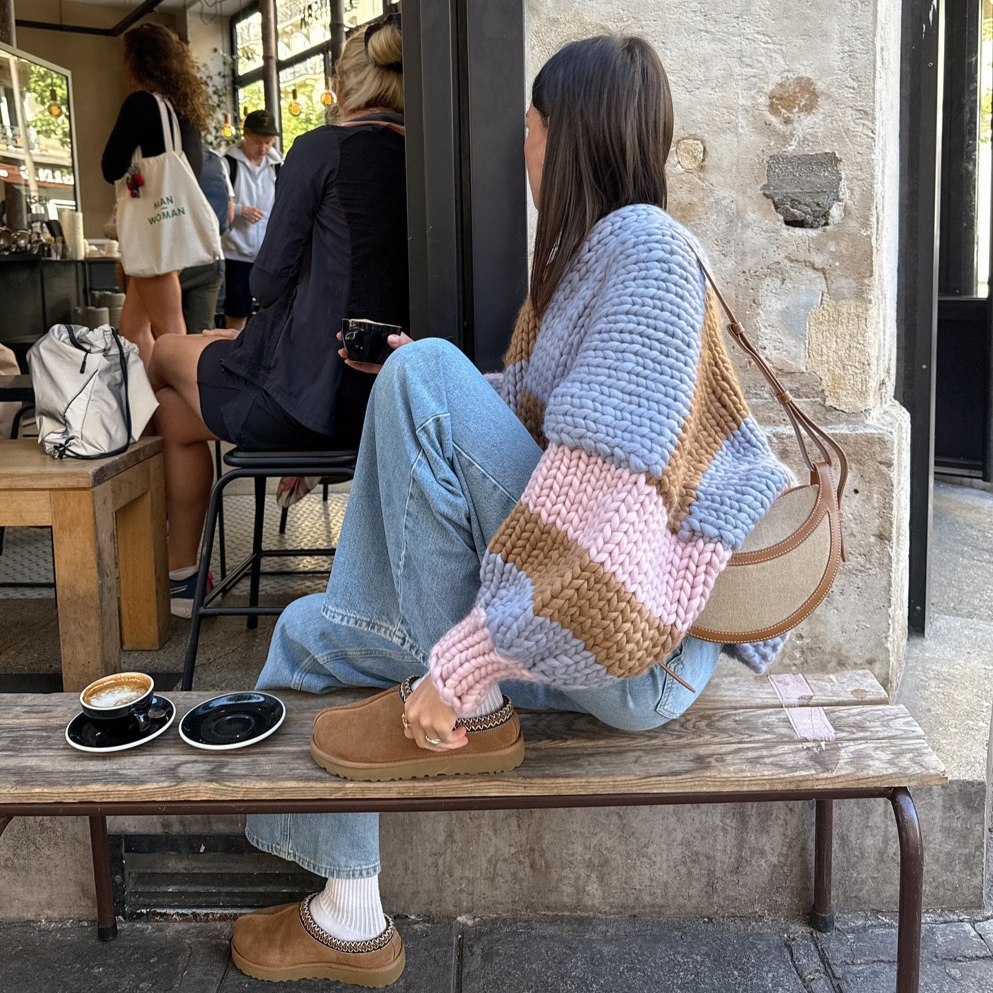 Hand-made Sweater Cardigan