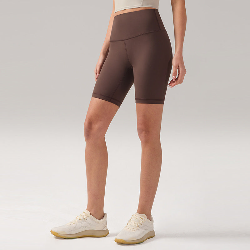 Women’s 8" Moisture-Wicking High-Waist Yoga Shorts