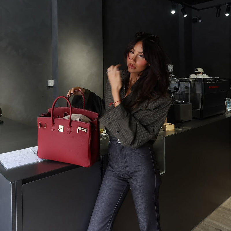 Single-Breasted Plaid Shirt Tops