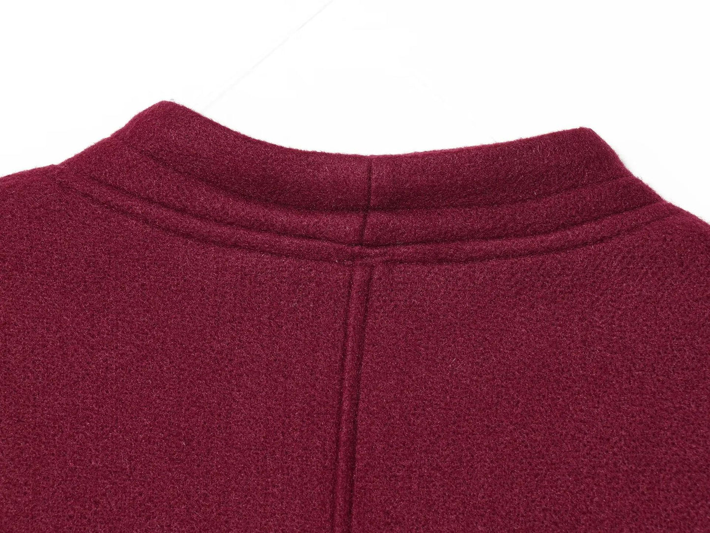 Simple Button-Decorated Long-Sleeved Jacket