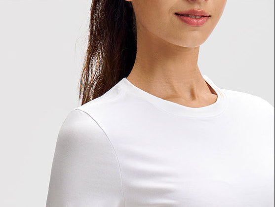 Simple Classic Short-Sleeved Round-Neck Sports T-Shirt