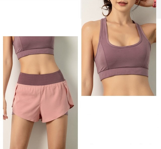 Women’s Summer 2-in-1 Fitness Shorts