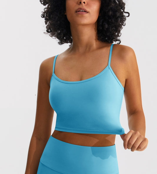 Breathable Padded Yoga Push-Up Bra with Beautiful Back Design