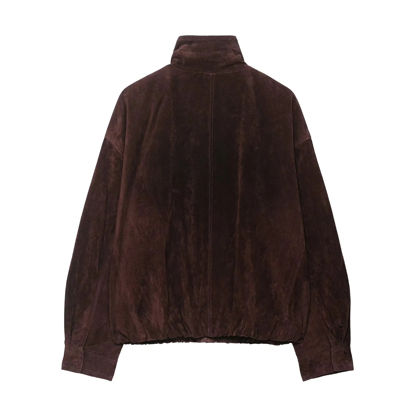 Loose Suede Leather Jacket