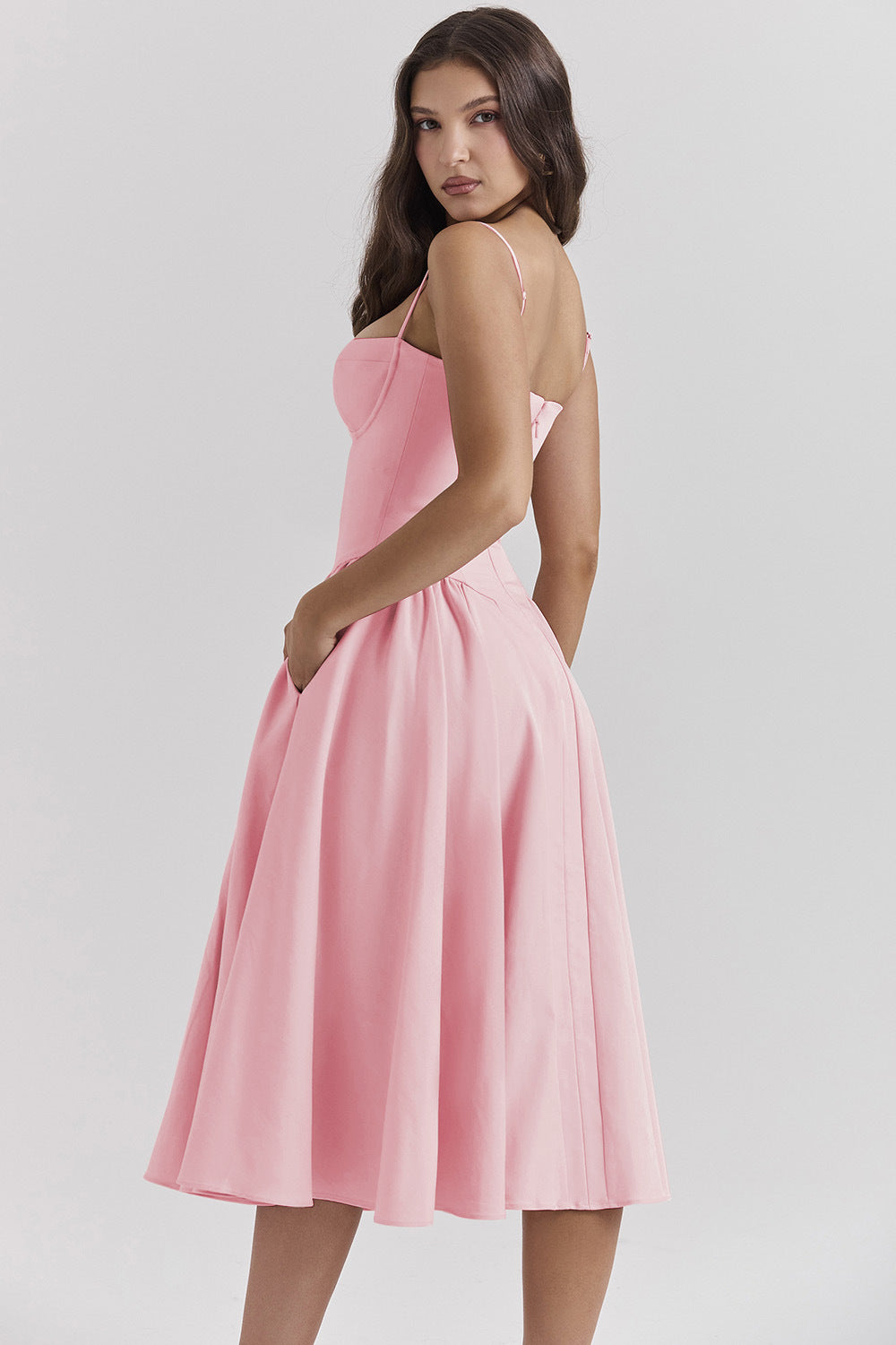 French Retro Long Dress