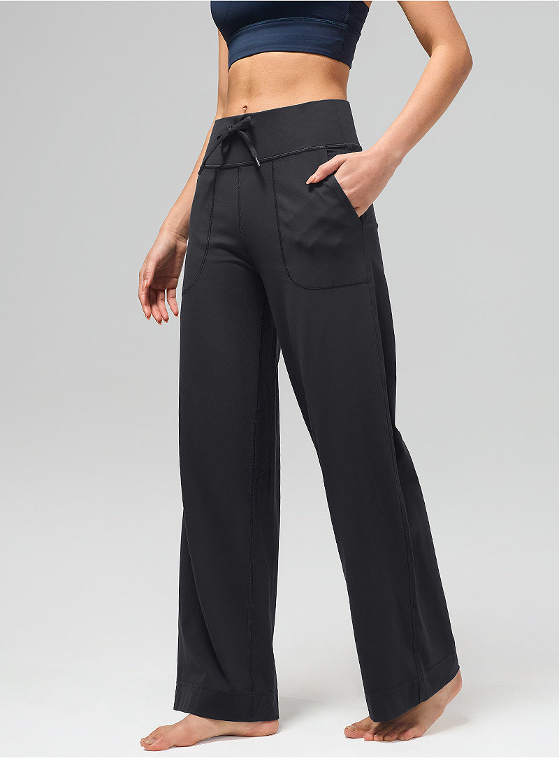 Bare-Skin Feel, Airy Fit – High-Waist Workout Pants