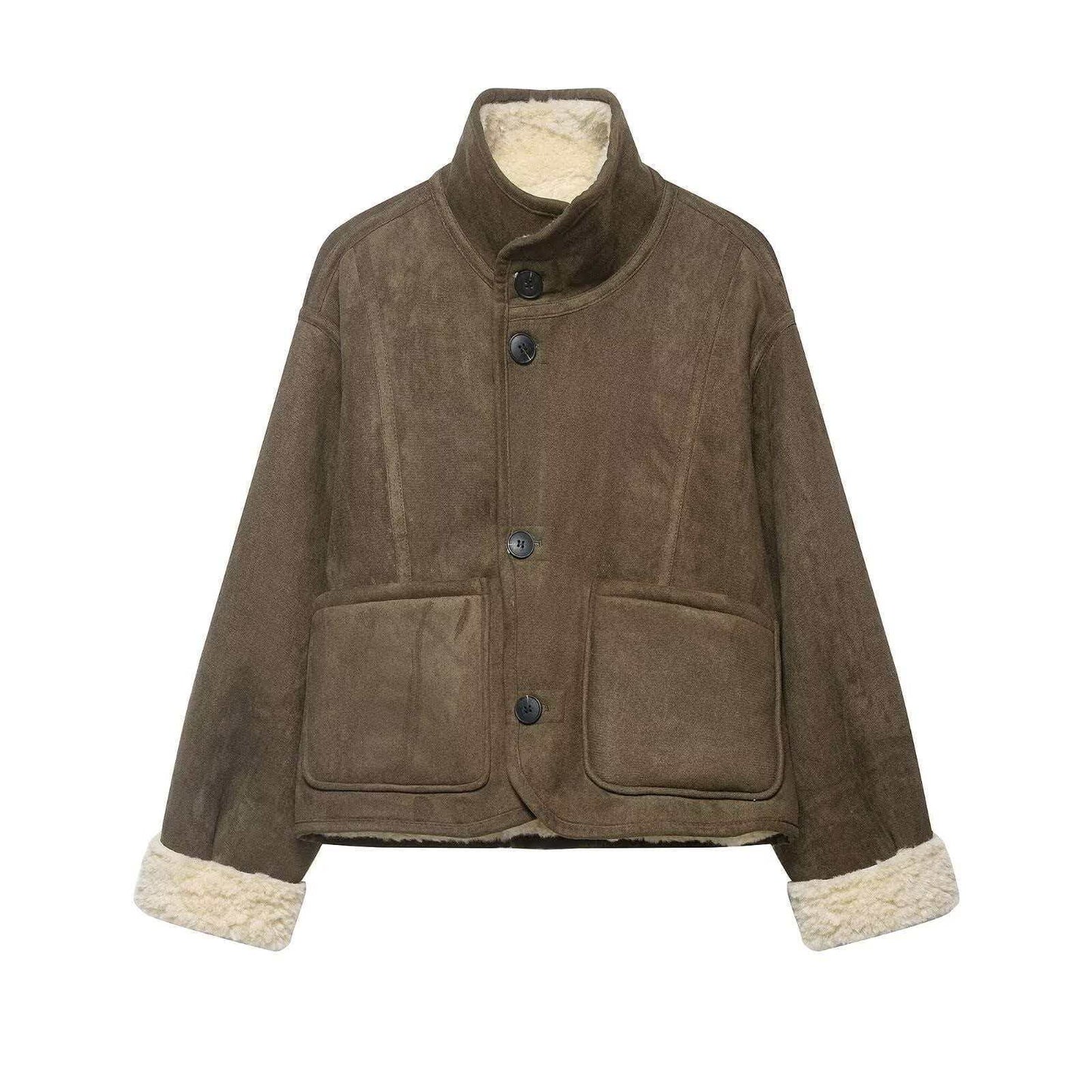 Loose-Fitting Versatile Reversible Jacket