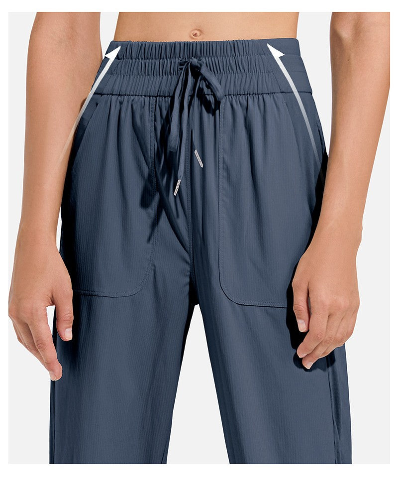 Women’s Quick-Dry Drawstring Jogger Pants