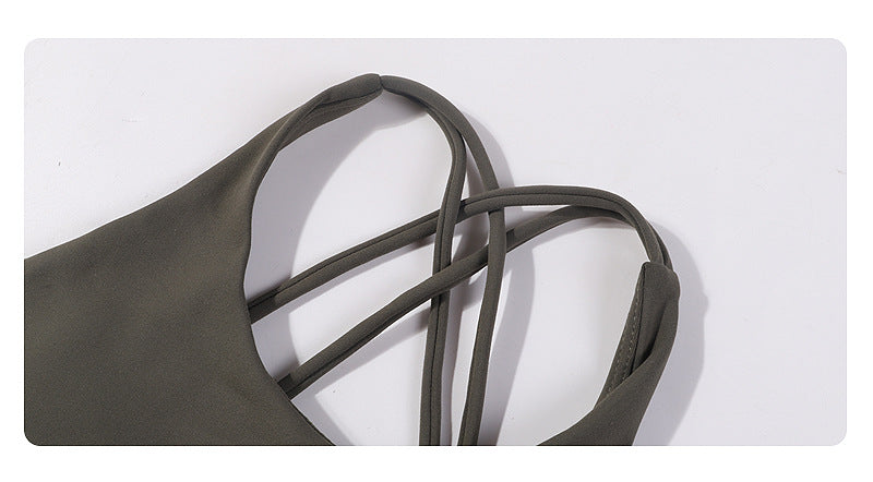 Women's Strappy Sports Bra – Lightweight, Supportive & Stylish