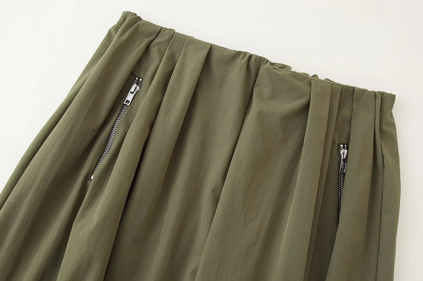 Bat Sleeve Jacket + Pleated High Waist Loose Trousers Set