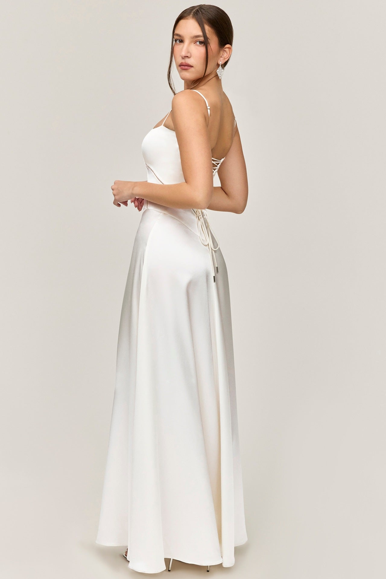 Slim Backless Long Dress
