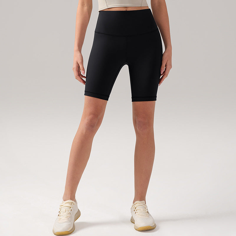 Women’s 8" Moisture-Wicking High-Waist Yoga Shorts