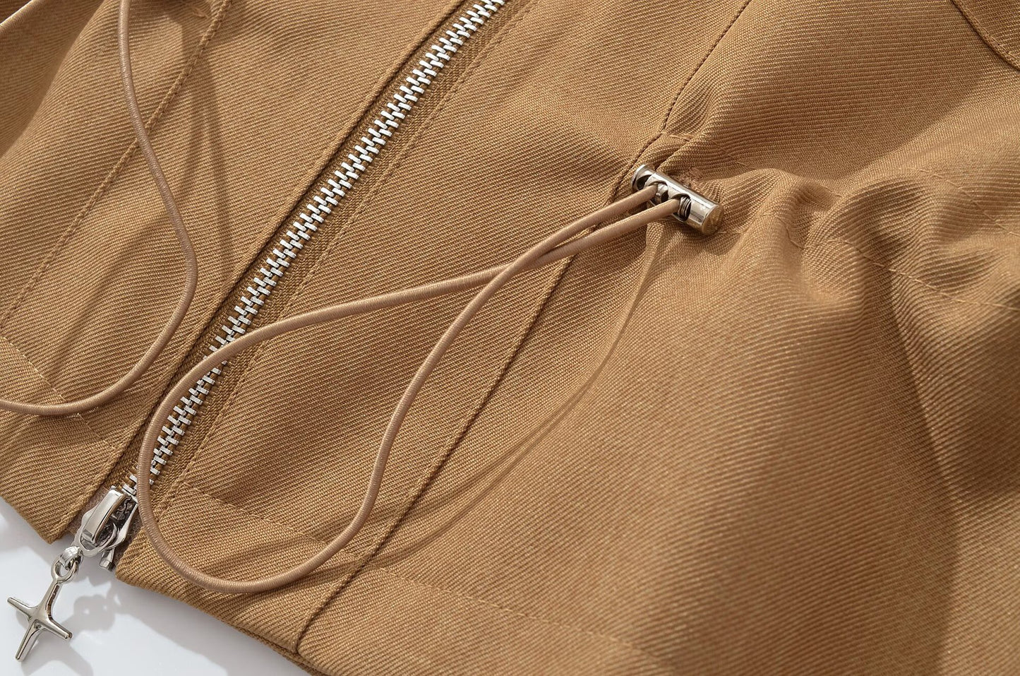 Slim Waist Jacket + Casual Shorts Set