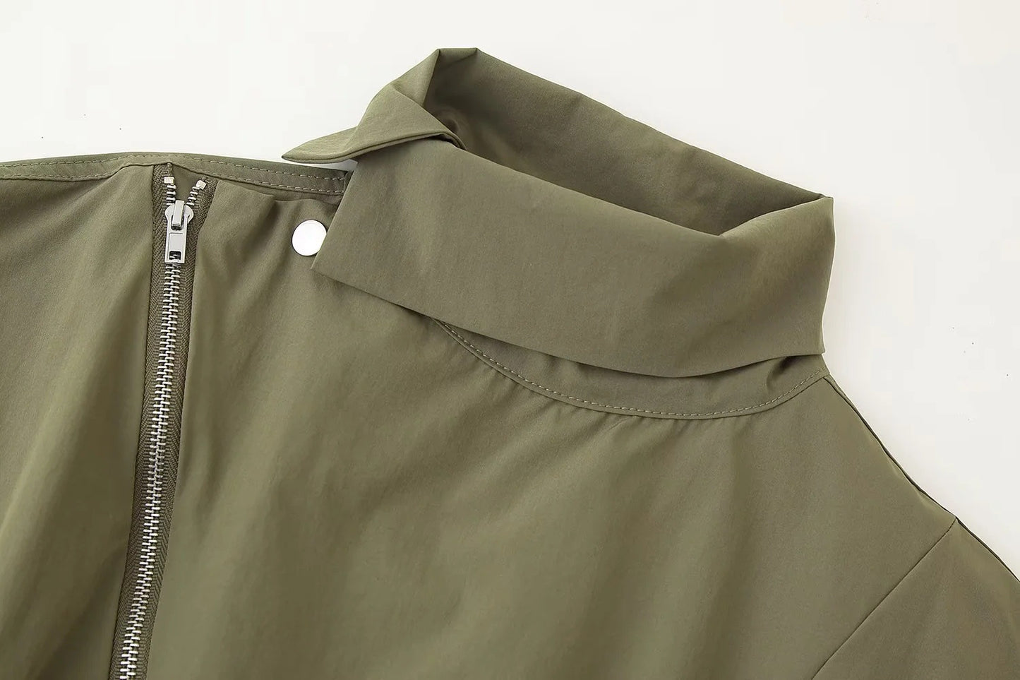 Bat Sleeve Jacket + Pleated High Waist Loose Trousers Set