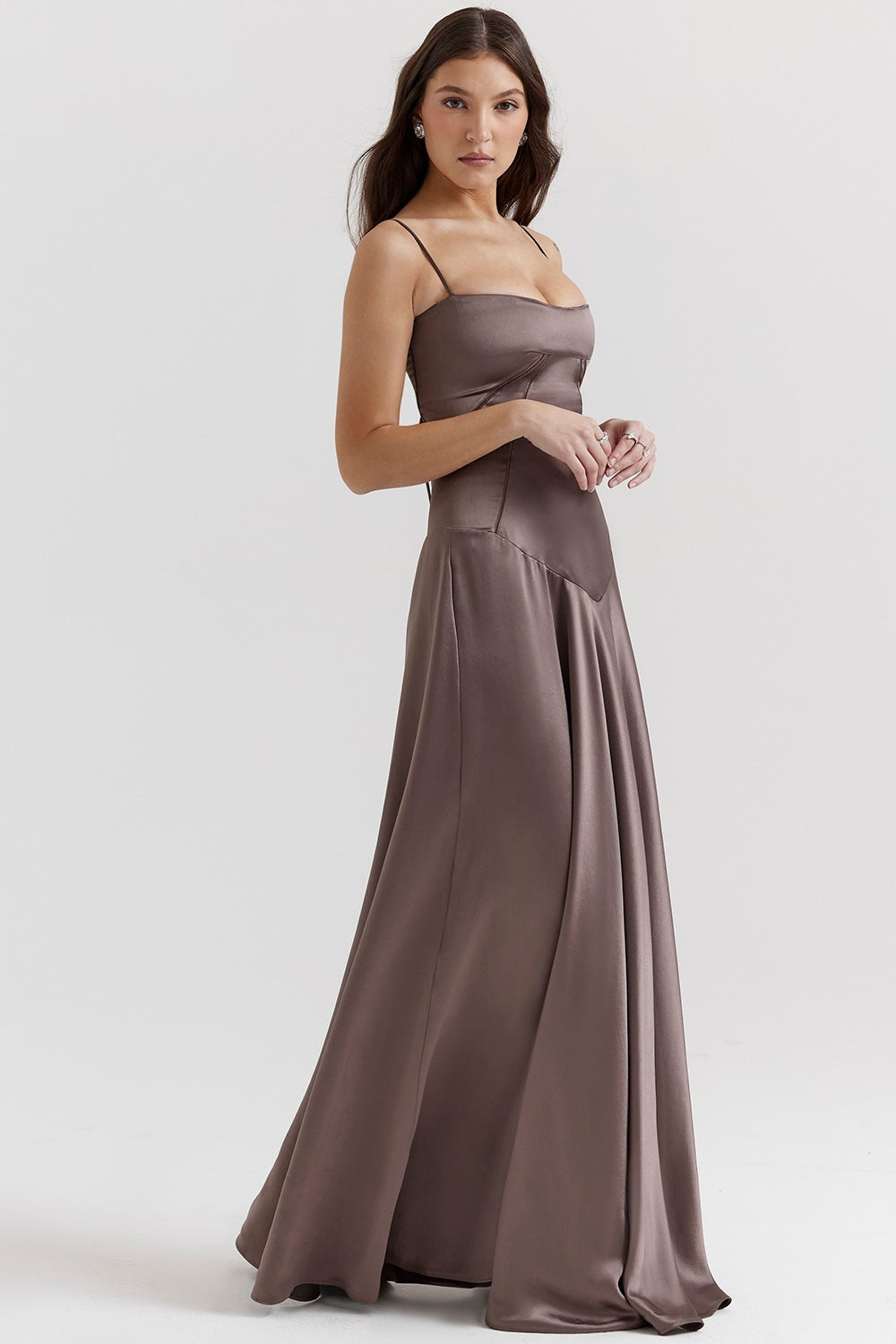 Slim Backless Long Dress