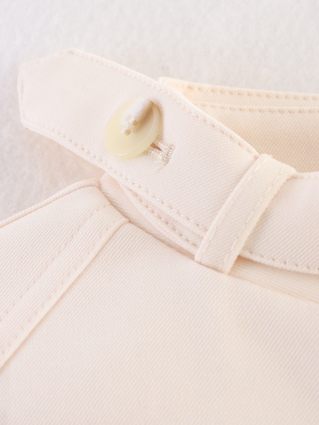 Button-Decorated Loose Jacket Baseball