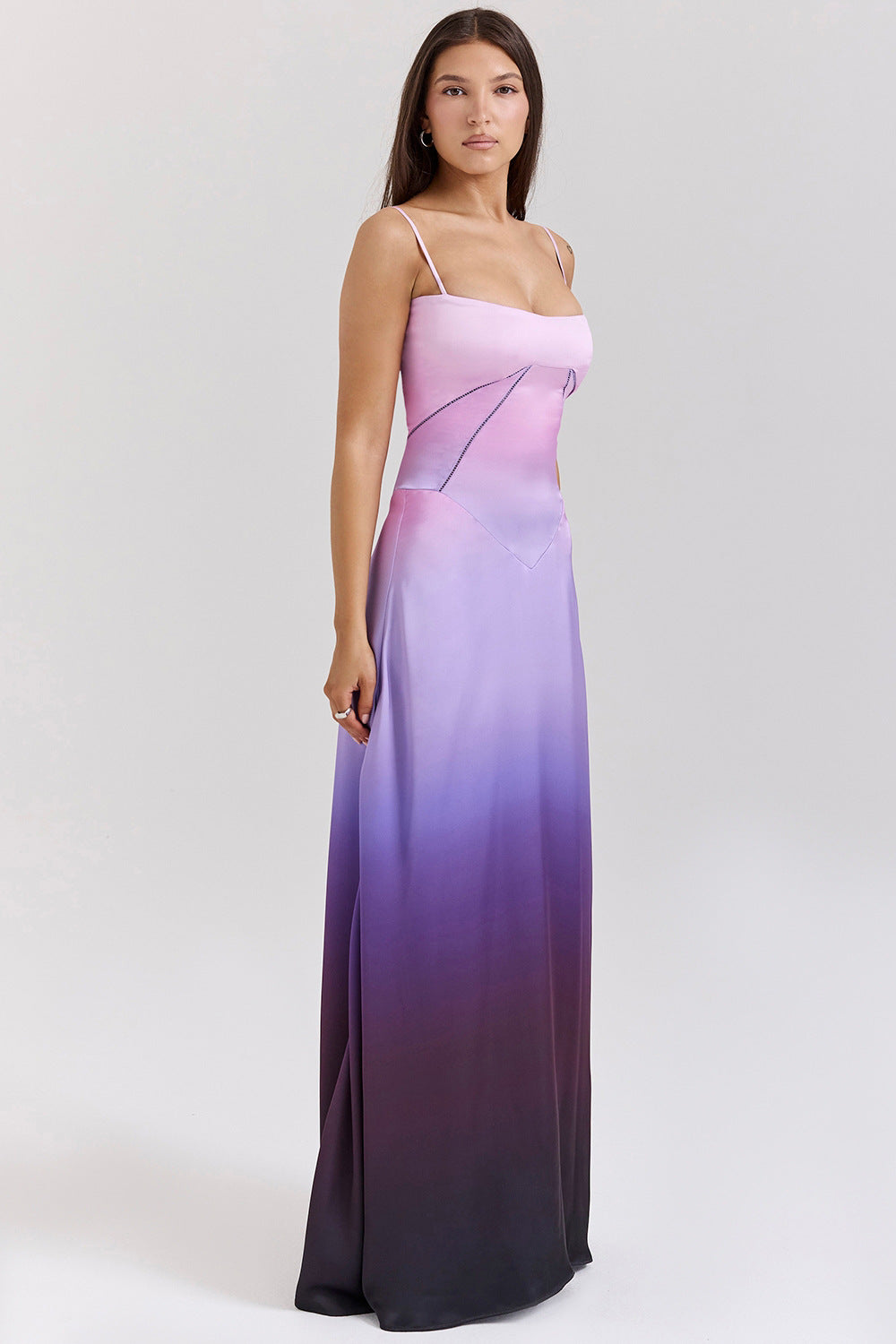 Slim Backless Long Dress